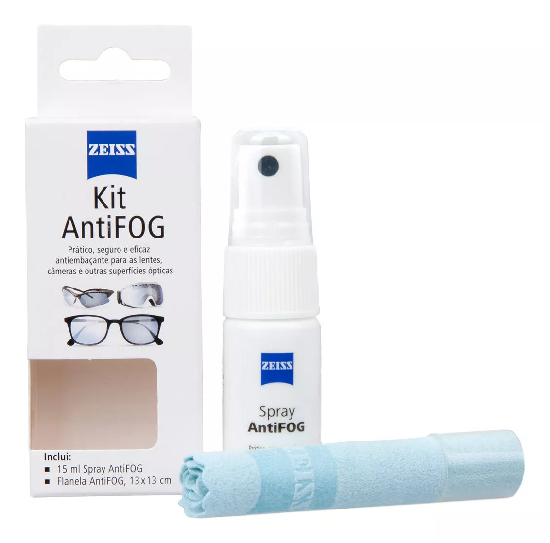 Kit ZEISS Antifog Brasil