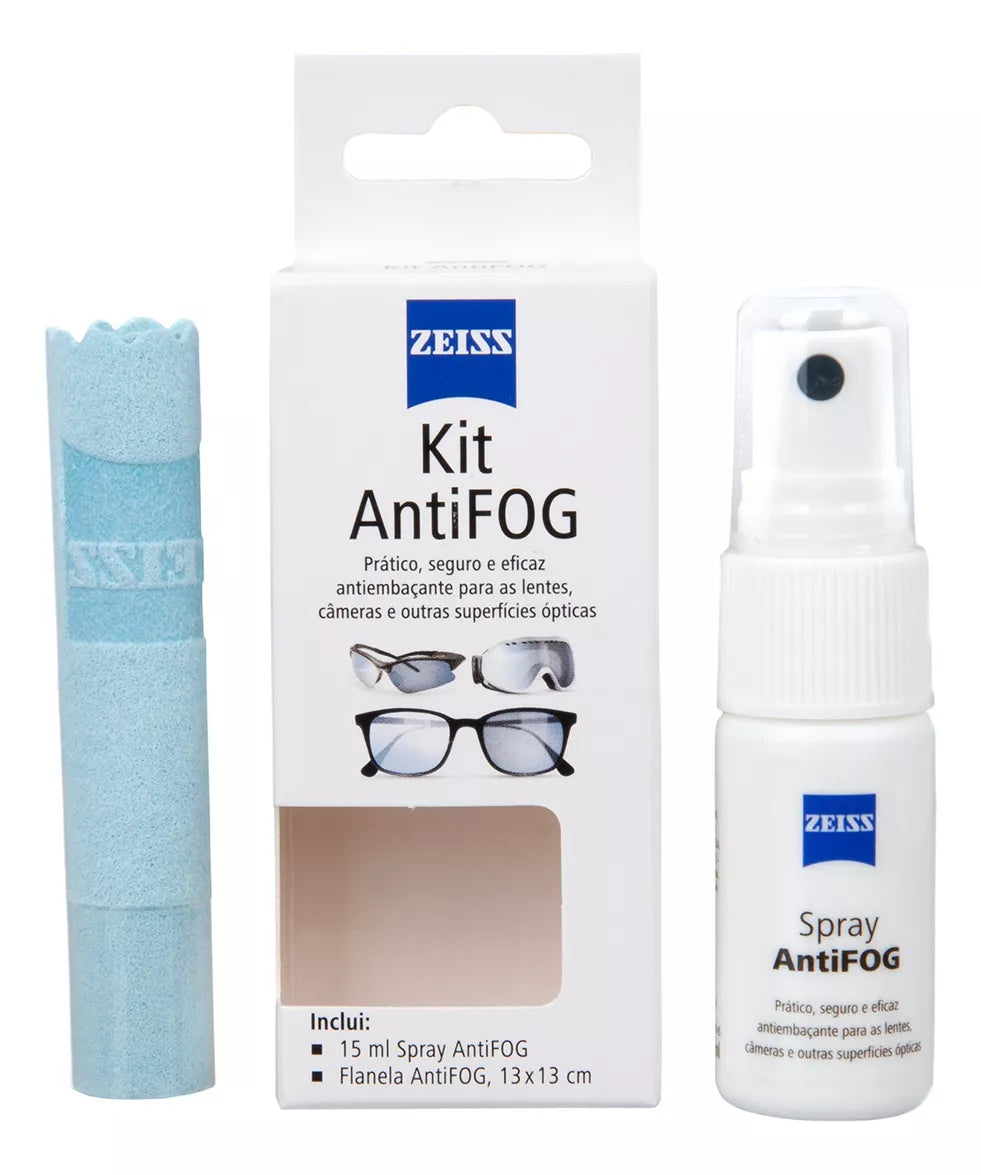 Kit ZEISS Antifog Brasil Kit com 2 Unidades