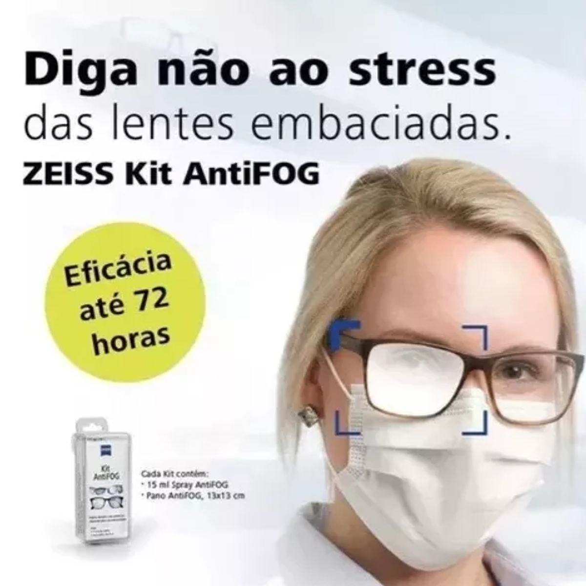 Kit ZEISS Antifog Brasil