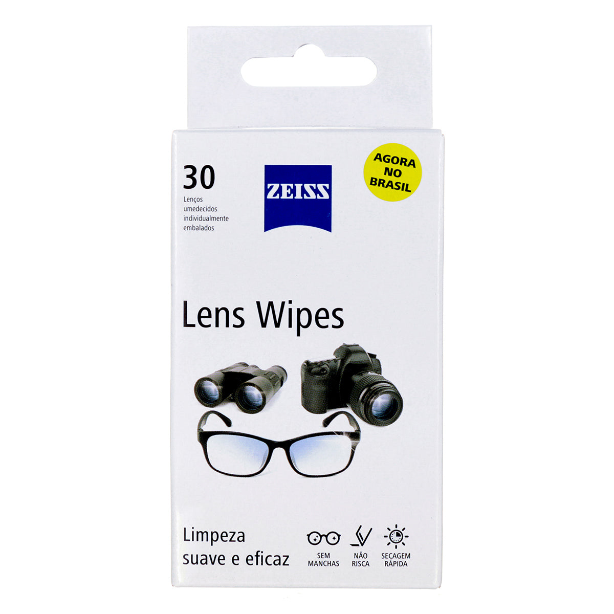 ZEISS Lens Wipes Zeiss Com 30 Lenços Umedecidos