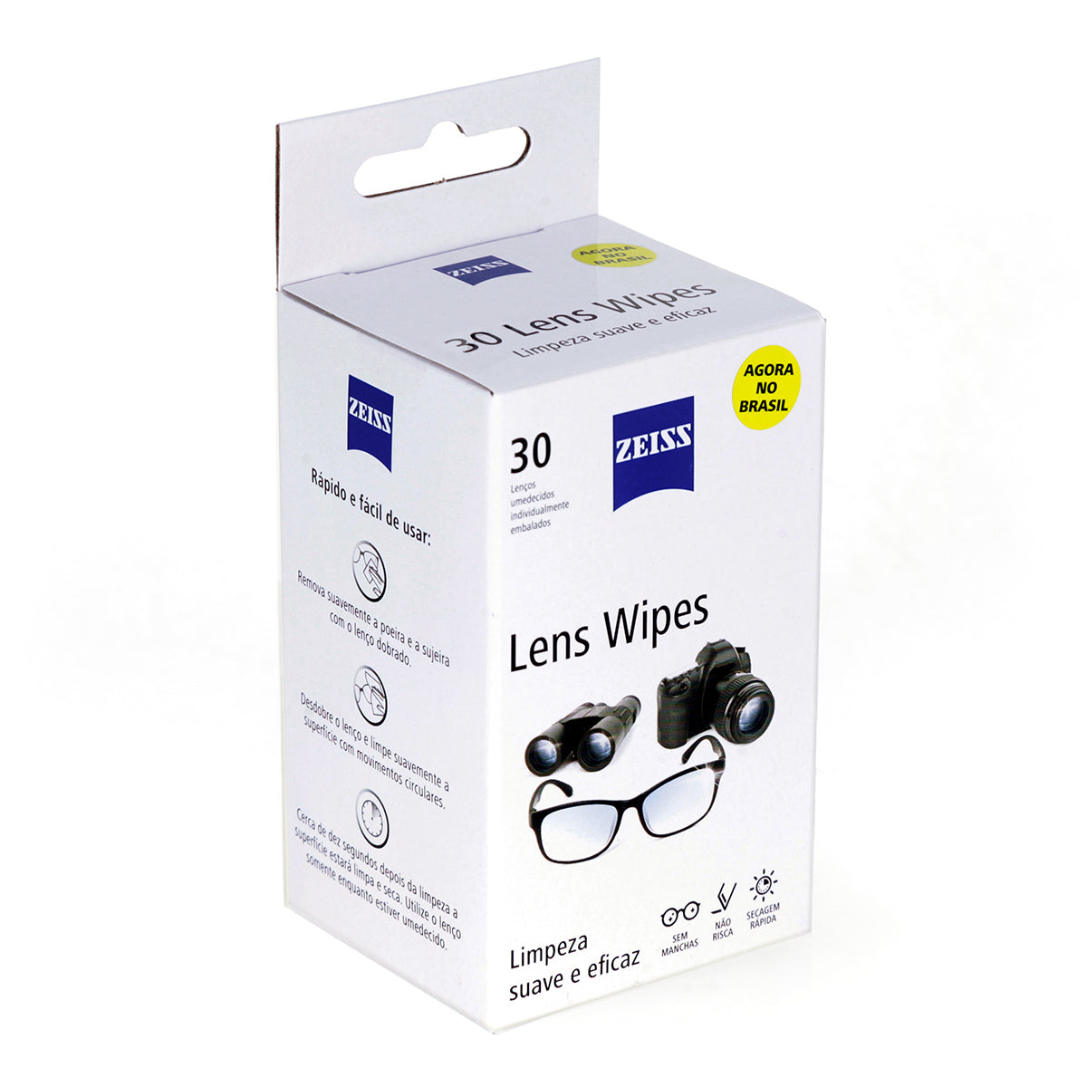 ZEISS Lens Wipes Zeiss Com 30 Lenços Umedecidos