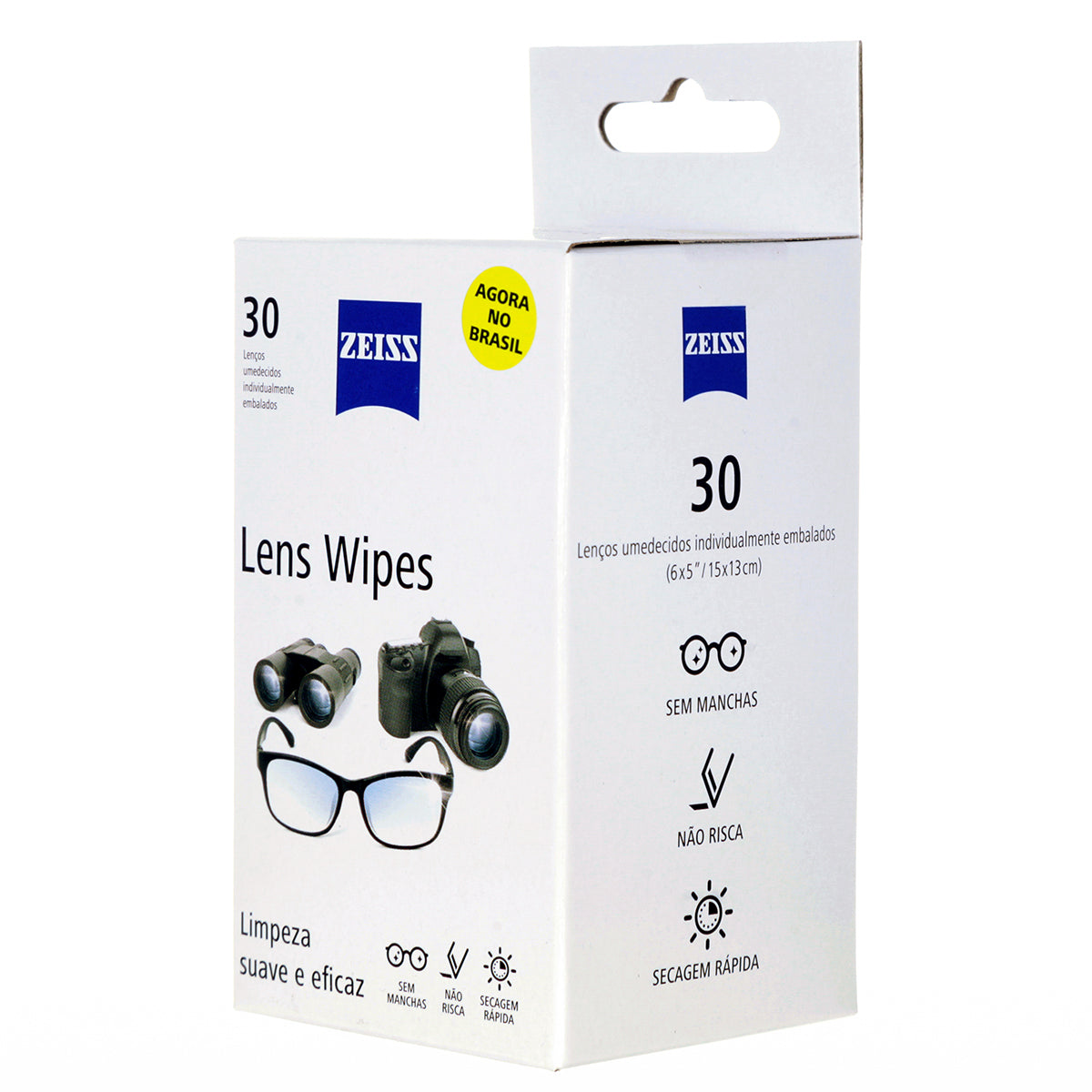 ZEISS Lens Wipes Zeiss Com 30 Lenços Umedecidos