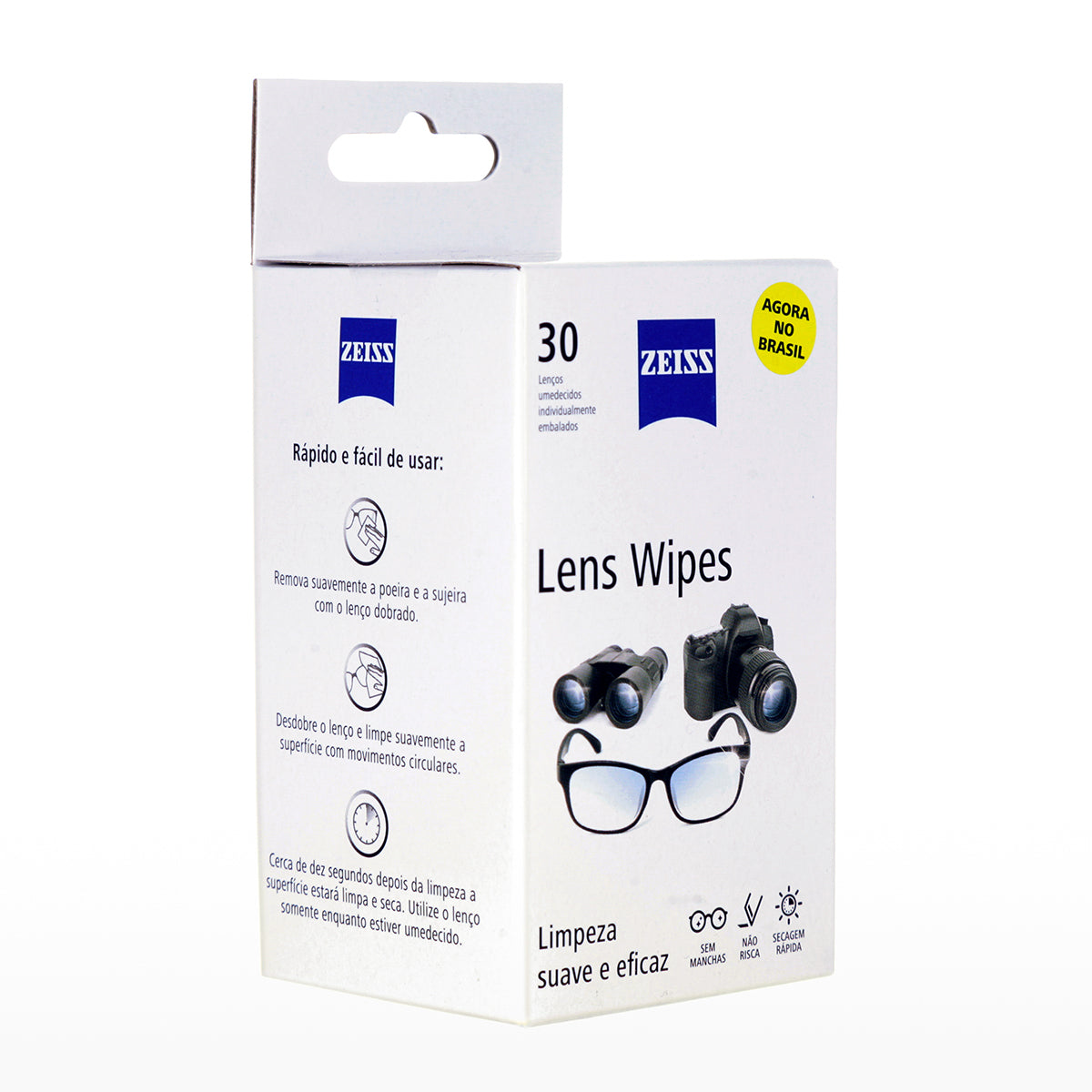 ZEISS Lens Wipes Zeiss Com 30 Lenços Umedecidos
