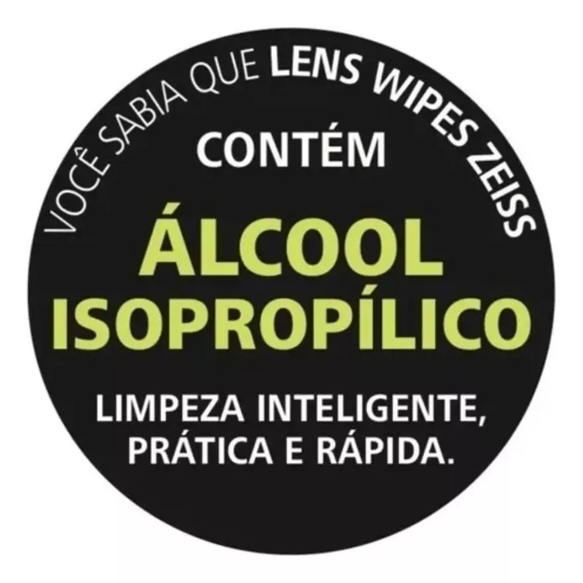 Kit ZEISS Lens Wipes Zeiss C/ 600 Lenços Umedecidos