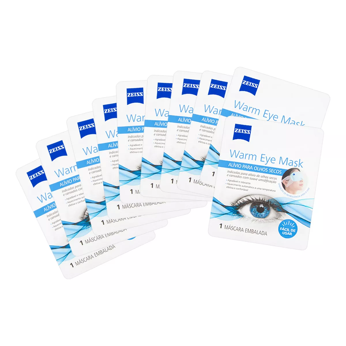 Zeiss Warm Eye Mask 10 Unidades