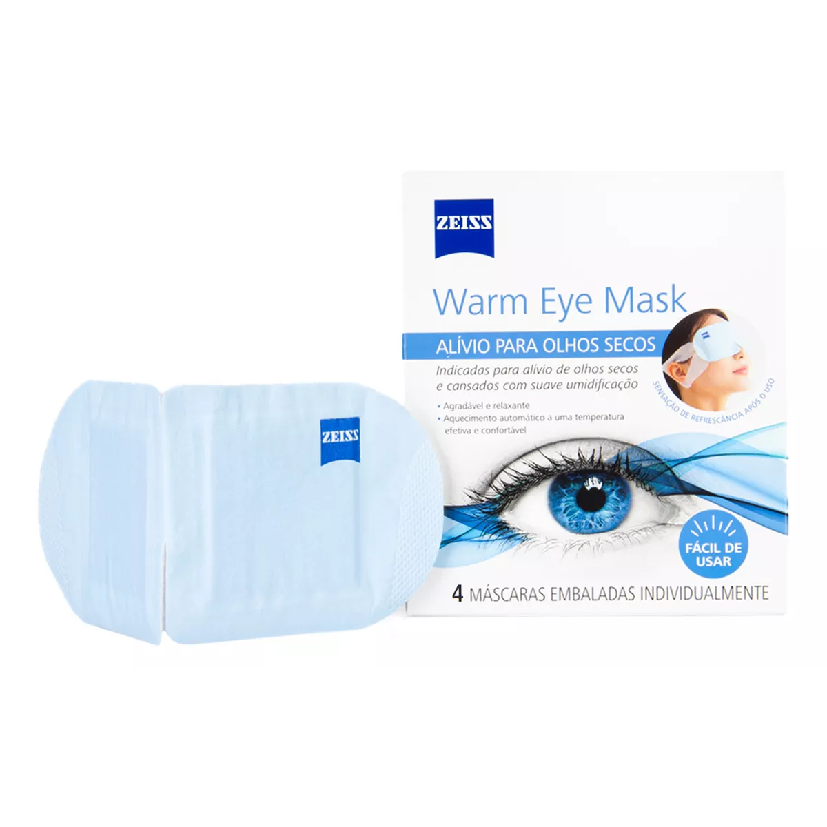 Zeiss Warm Eye Mask 4 Unidades